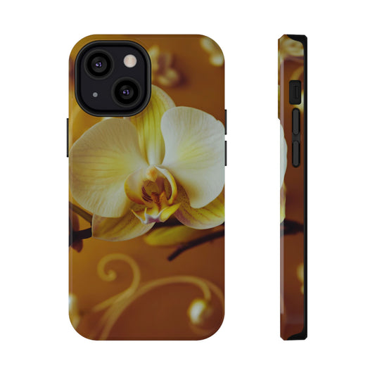 Protective Phone Case – Amber Orchid