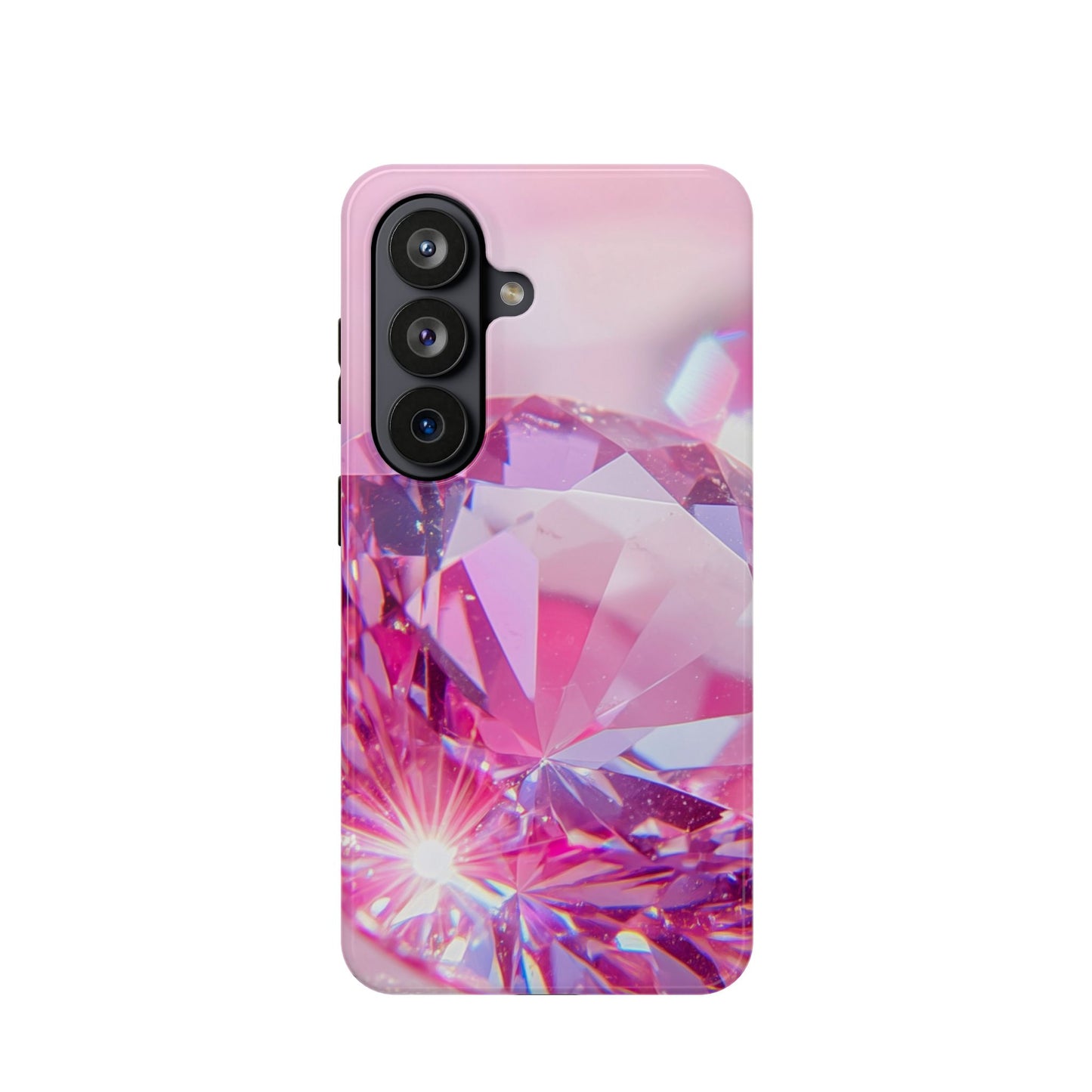 Wireless-Charging Compatible Case – Pink Ice