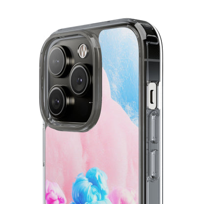 Clear Phone Case – Cotton Candy Dream