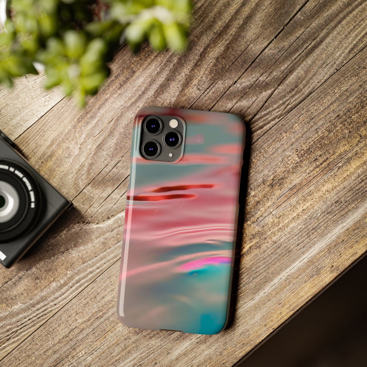 Slim Phone Case – Liquid Sunset