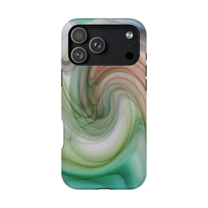 Impact-Resistant Phone Case – Marble Flow
