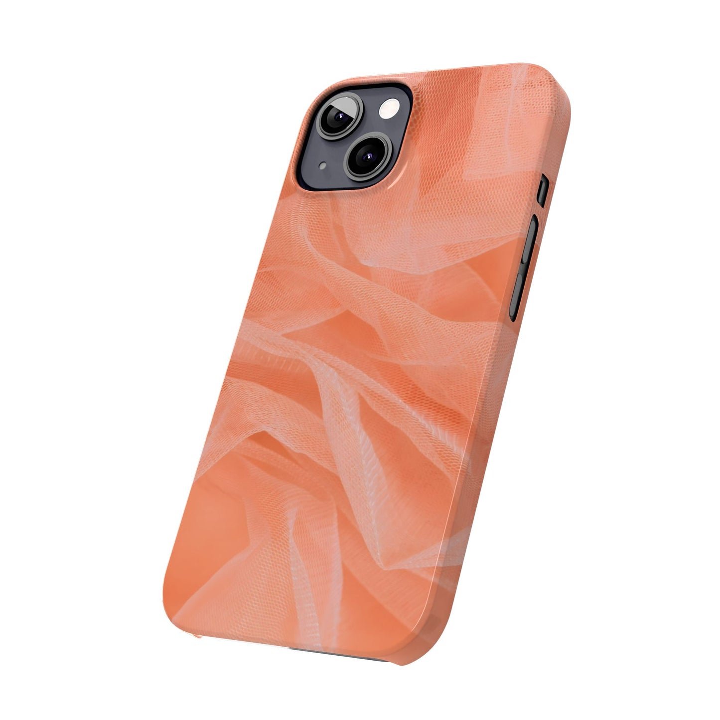 Slim Phone Case – Coral Veil