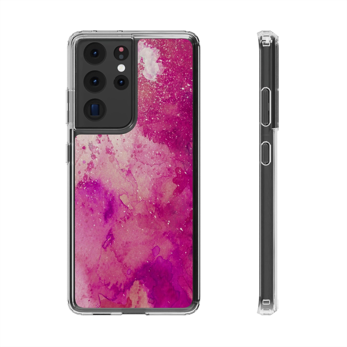 Clear Phone Case – Spilled Wine