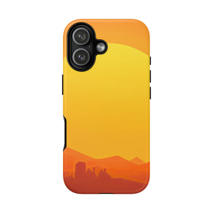Protective Phone Case – Desert Sunrise