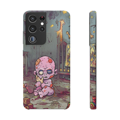Phone Case — Creepy Cute Zombie Baby Nursery Design