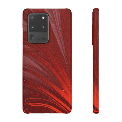 Snap Phone Case – Crimson Current