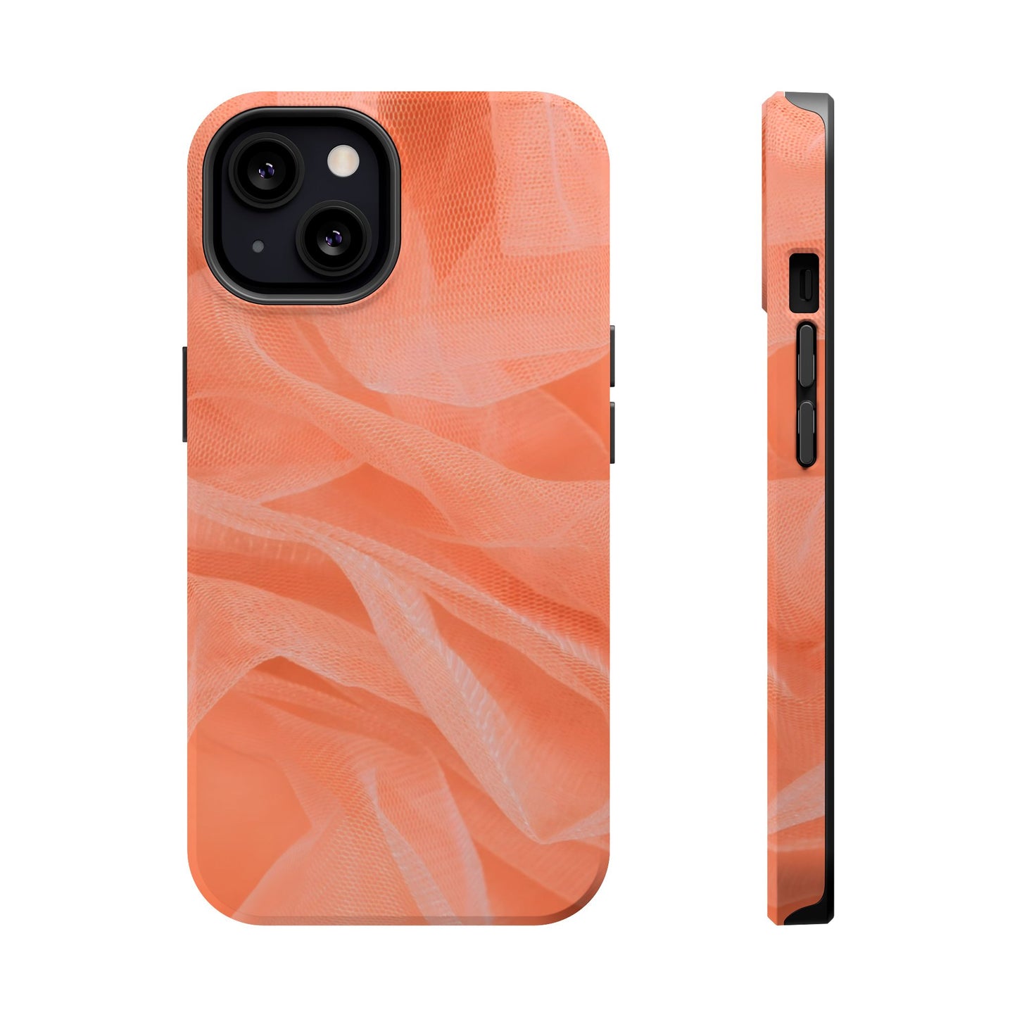 Wireless-Charging Compatible Case – Coral Veil