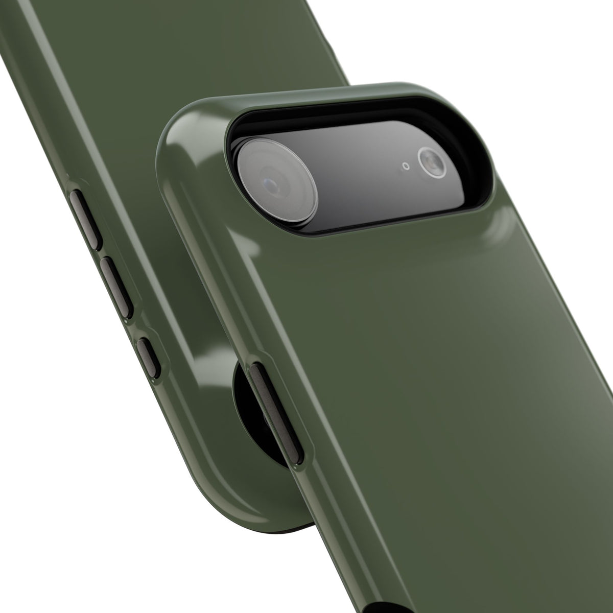 Impact-Resistant Phone Case — Military Green Protective Shockproof Cover