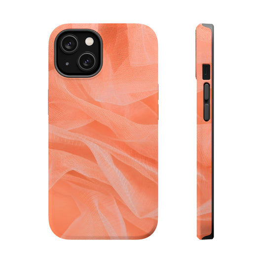 Wireless-Charging Compatible Case – Coral Veil