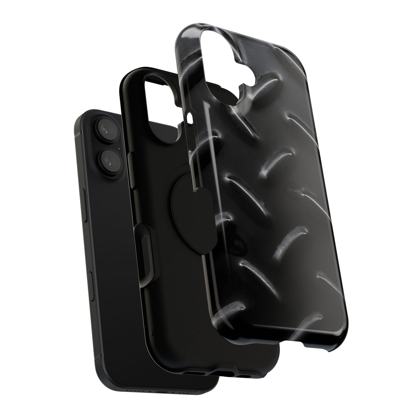 Impact-Resistant Phone Case – Blackout Plate