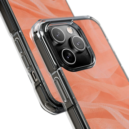 Clear Magnetic Phone Case – Coral Veil