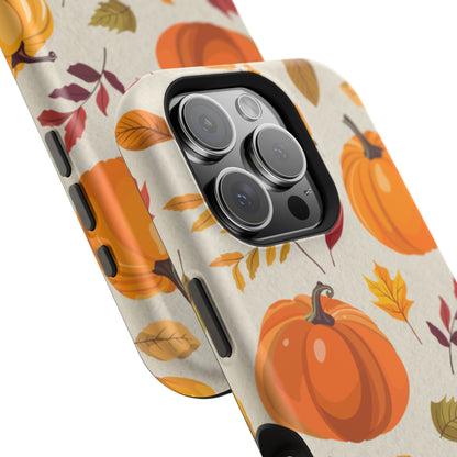 Wireless-Charging Compatible Case – Falling for Pumpkin