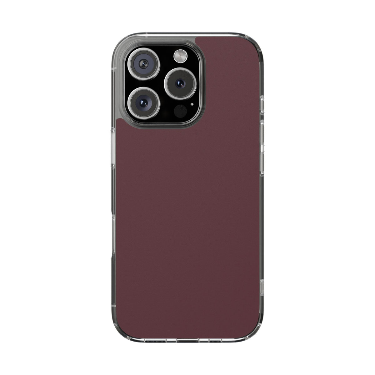 Clear Phone Case – Mulled Wine – Compatible with iPhone 13–17 & Samsung Galaxy S25–S26 Series