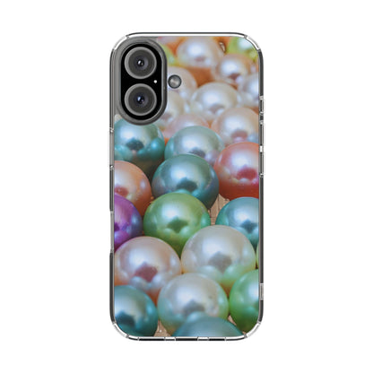 Clear Magnetic Phone Case – Pearl Pop