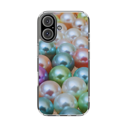 Clear Magnetic Phone Case – Pearl Pop