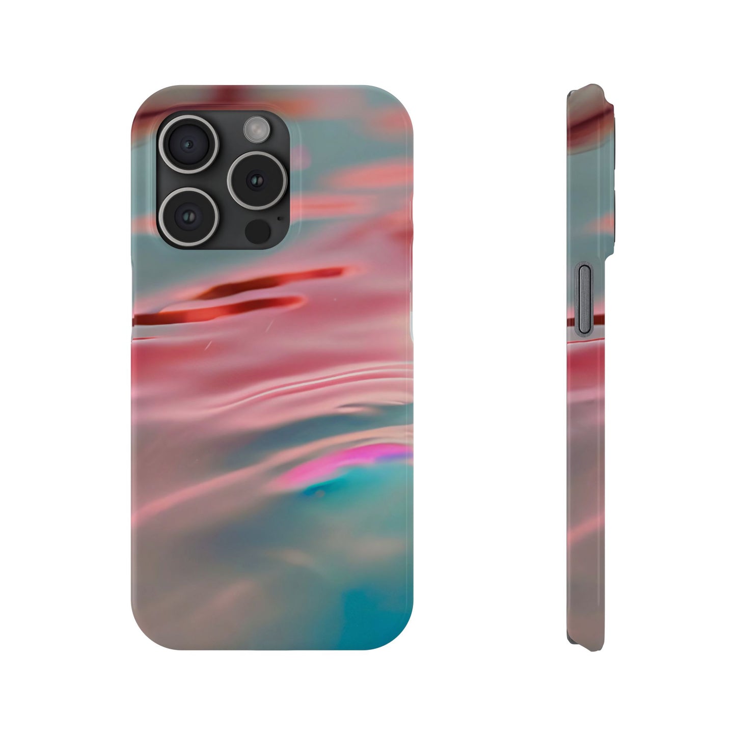 Slim Phone Case – Liquid Sunset