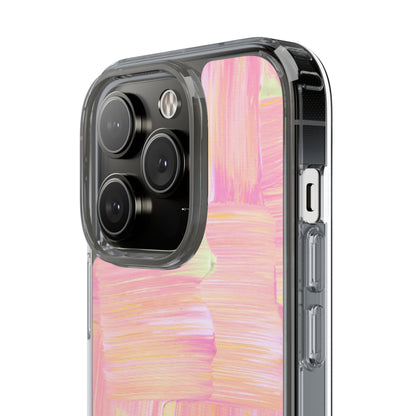 Clear Phone Case – Sorbet Stroke