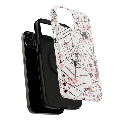 Impact-Resistant Phone Case – Blood Web