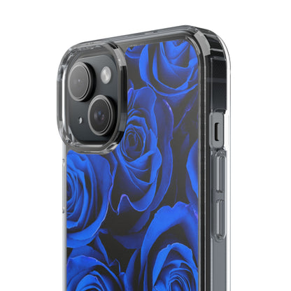Clear Phone Case – Midnight Bloom