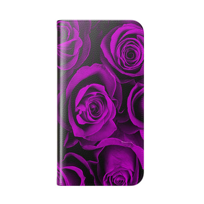 Flip Case – Amethyst Roses
