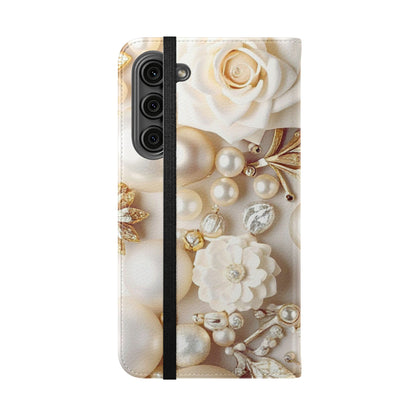 Flip Case – Ivory Opulence