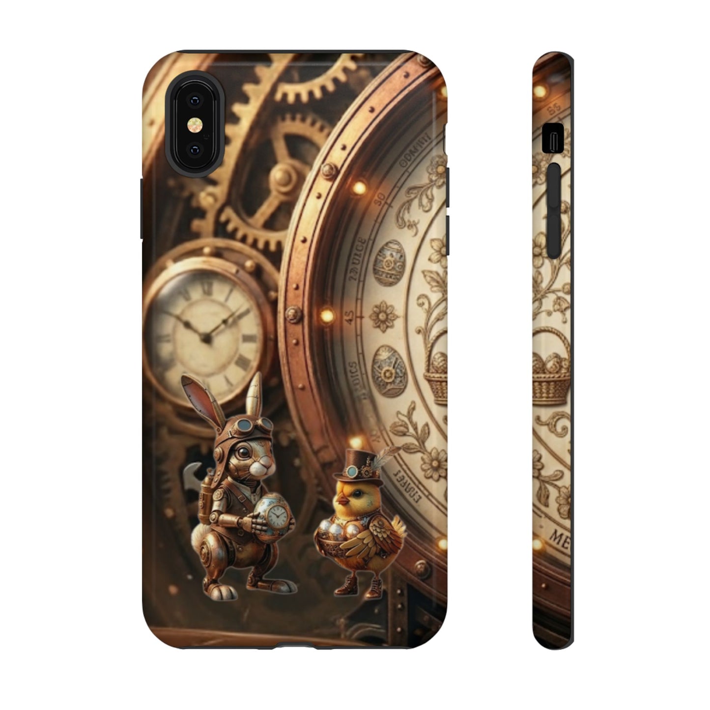 Protective Phone Case – Clockwork Cottontail