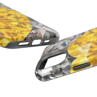 Impact-Resistant Phone Case – Heart of Gold