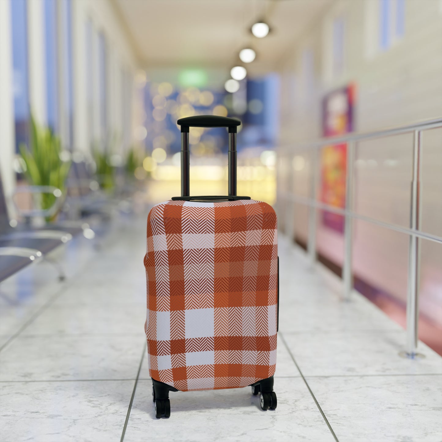 Luggage Cover – Spiced Plaid