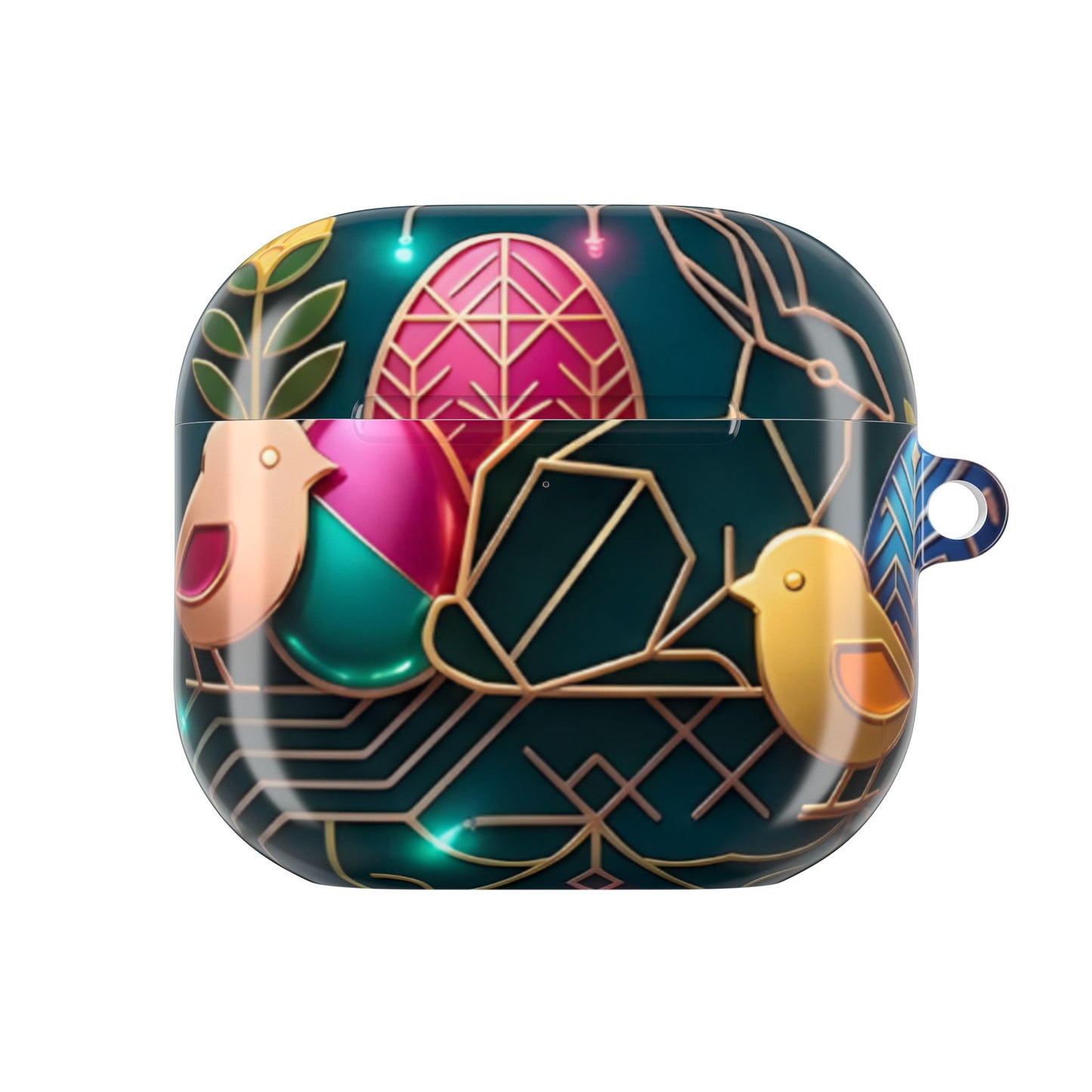 Earbud Case Cover – Jeweled Garden