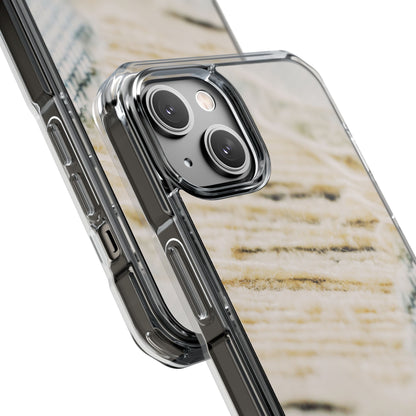 Clear Magnetic Phone Case – Woven Warmth