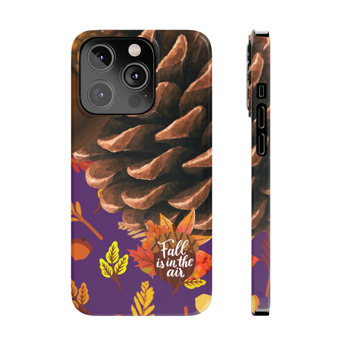Slim Phone Case – Pine & Plenty – Compatible with iPhone 11–17 Series
