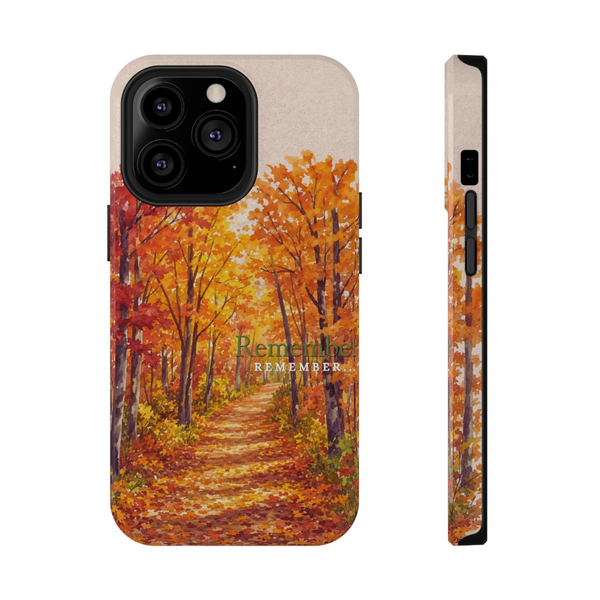 Impact-Resistant Phone Case – Autumn Remembered – Compatible with iPhone 11–17 & Samsung Galaxy S22–S26 Series