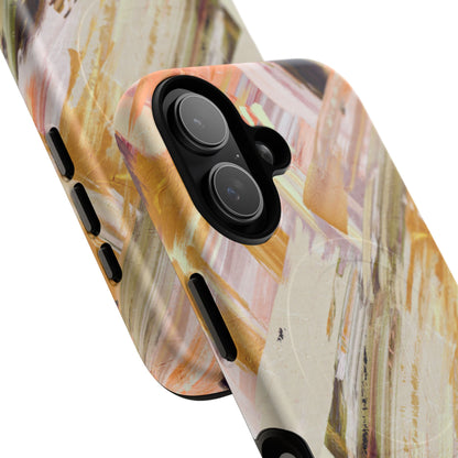 Protective Magnetic Phone Case – Brush & Bronze