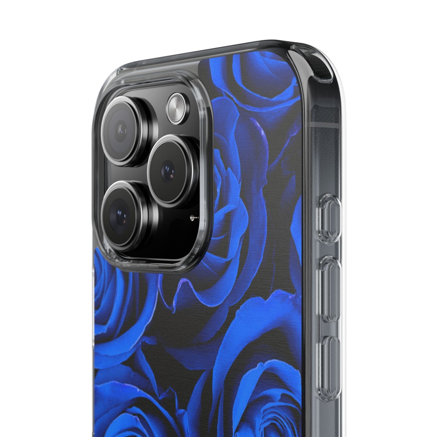 Clear Phone Case – Midnight Bloom