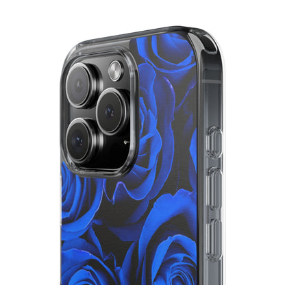 Clear Phone Case – Midnight Bloom