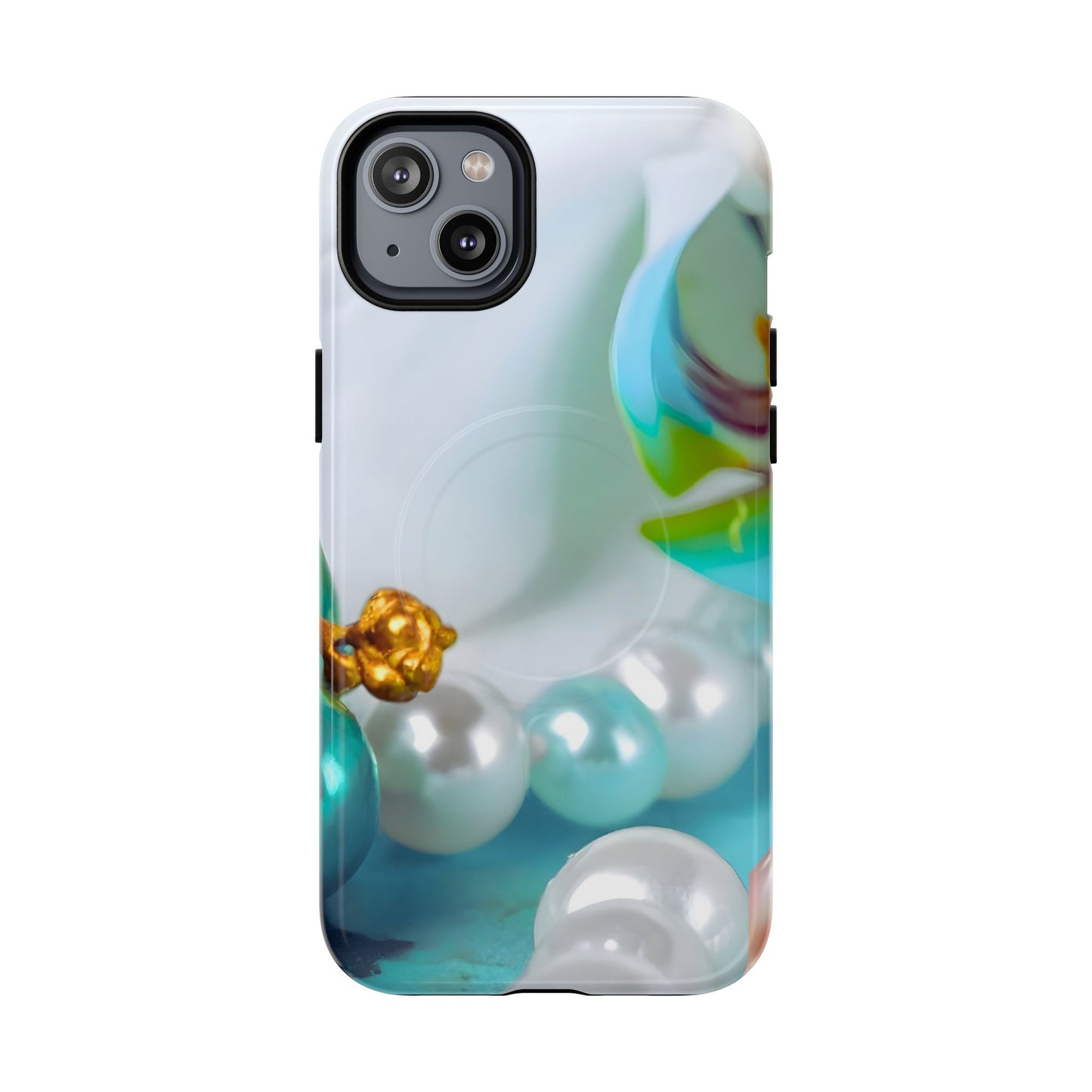 Protective Magnetic Phone Case – Mermaid's Pearl