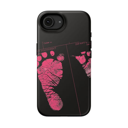 Wireless-Charging Compatible Case – Mom’s Little Pink Footprints