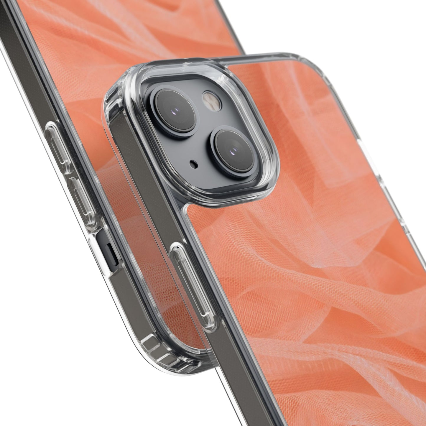 Clear Phone Case – Coral Veil