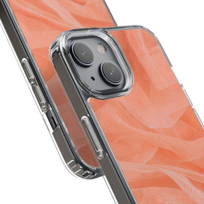 Clear Phone Case – Coral Veil