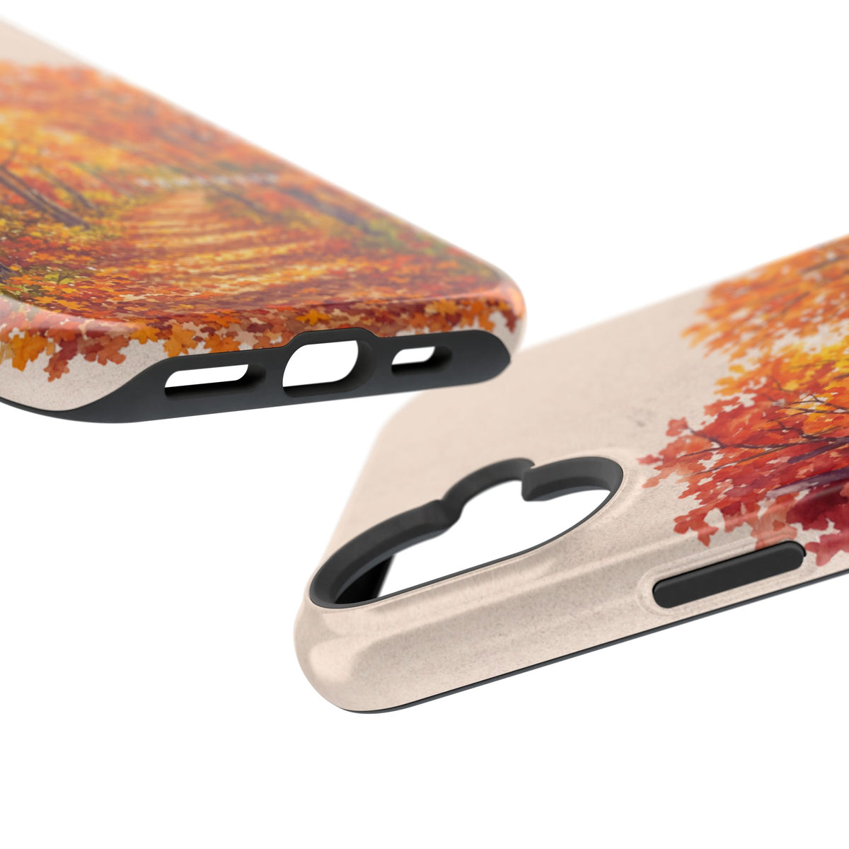 Wireless-Charging Compatible Case – Autumn Remembered – Compatible with iPhone 13–17 & Samsung Galaxy S25–S26 Series