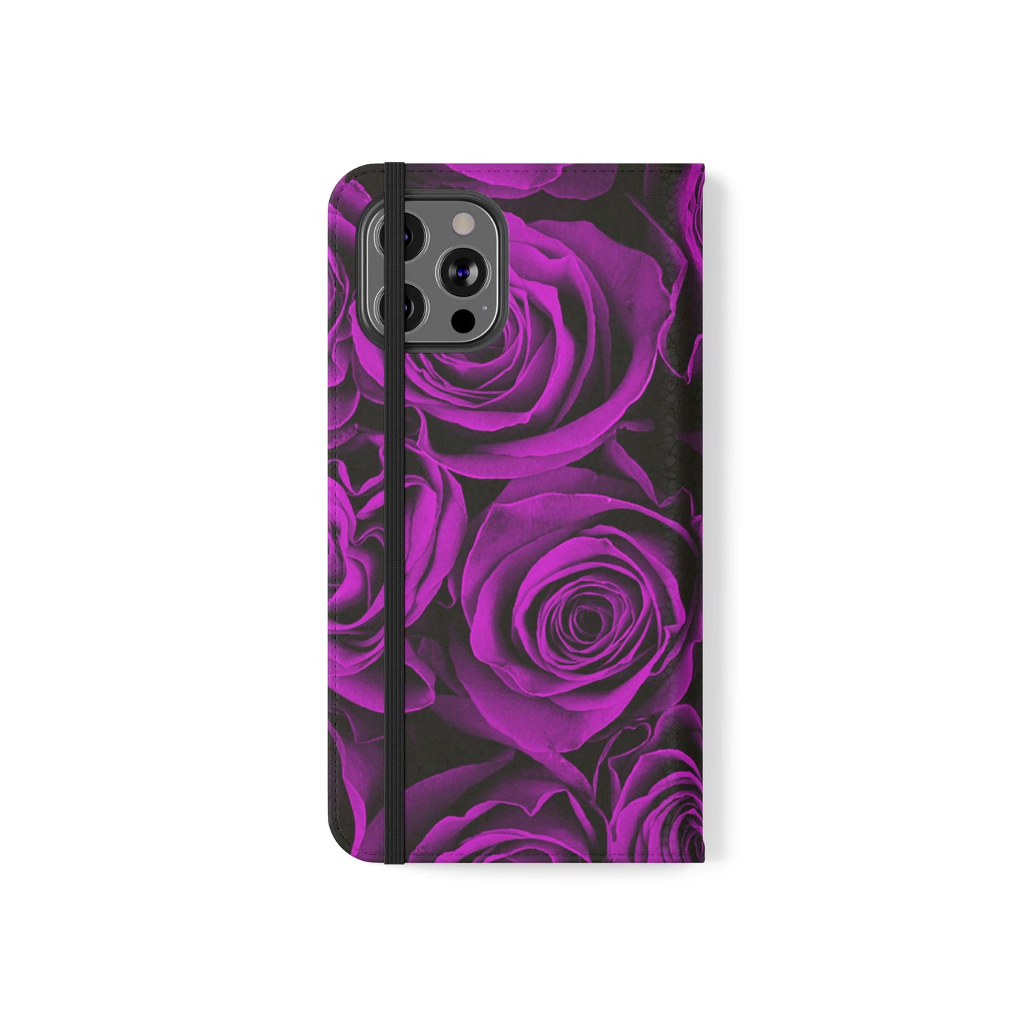 Flip Case – Amethyst Roses