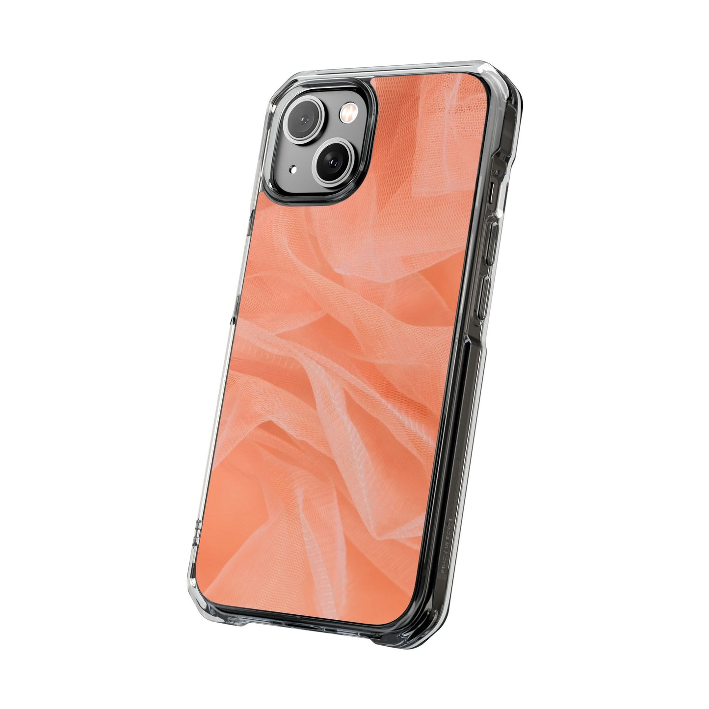 Clear Magnetic Phone Case – Coral Veil