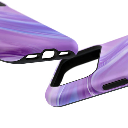 Impact-Resistant Phone Case – Lavender Wave