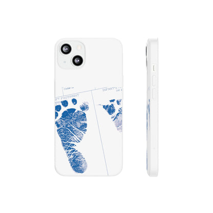 Flexi Case – Mom’s Little Blue Footprints