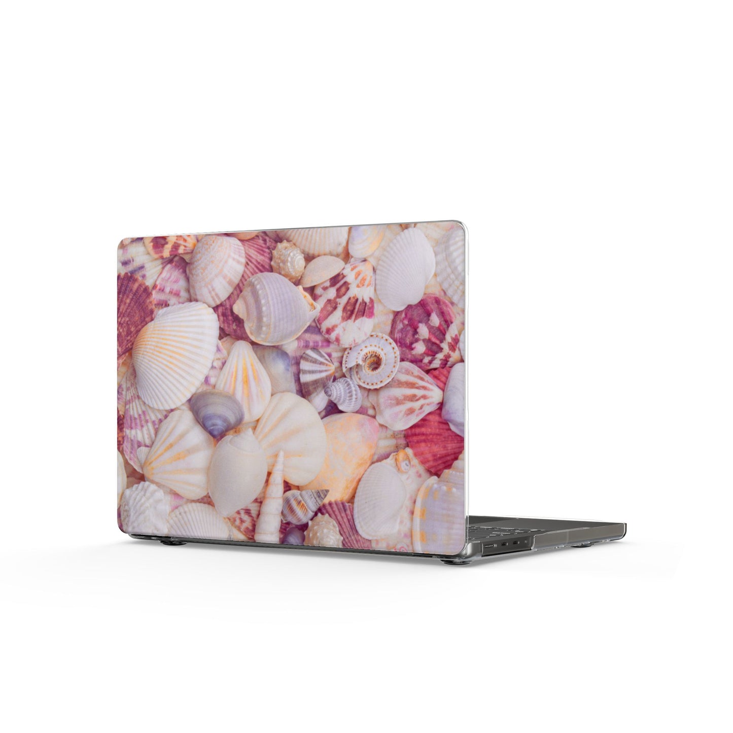 Clear Laptop Case – Shell Scatter
