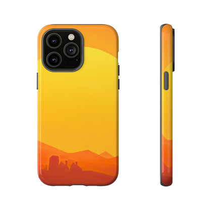 Protective Phone Case – Desert Sunrise