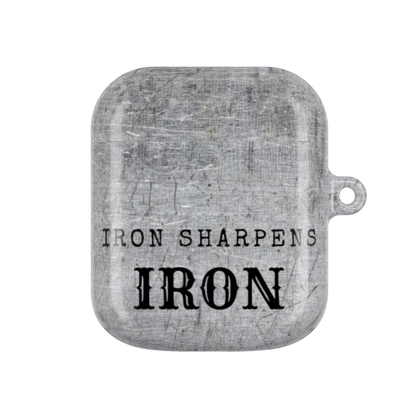 Earbud Case Cover – Forged Steel