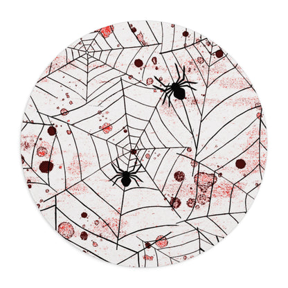 Round Mouse Pad – Blood Web