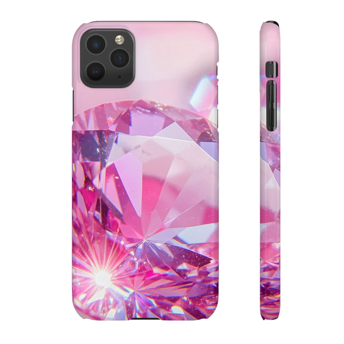 Snap Phone Case – Pink Ice