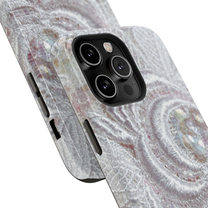Impact-Resistant Phone Case – Lace Veil